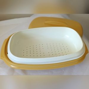 Tupperware steamer and strainer cacerol